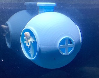 Betta Resting Ball Hide Home, Toy Cave for Betta Fish, Aquarium Decoration for Betta Fish, Hammock Betta Home
