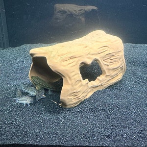 Aquarium Cave Tree Log Fish Tank Aquarium Decor Hide Cichlid Cave Kuhli Loach Dojo Loach Corydoras Catfish Hideout Aspitogramma Cave