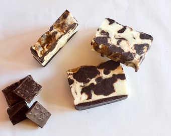 Chocolate Cream Soap organic, vegan soap, palm free soap