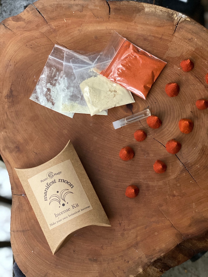Mini Manifest incense Incense Kit incense organic incense Etsy