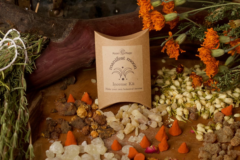 Mini Manifest incense Incense Kit incense organic incense Etsy
