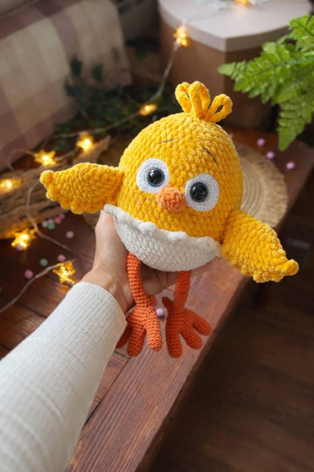 Adorable Chick in Egg Crochet Pattern PDF | Amigurumi Easter Chick ...