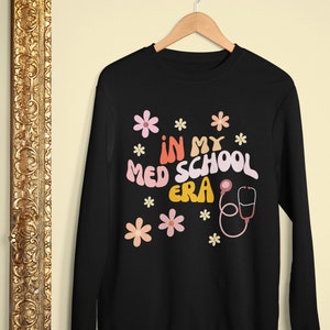 Womens In My Med School Era Crewneck Sweatshirt