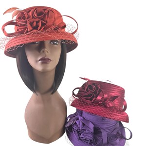 Red Church Hat - Etsy display picture 3