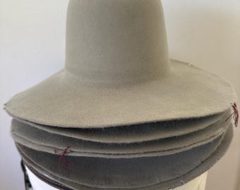 Rabbit Fur Pounced Felt - Pistachio Green - 200 grms. Fedora Hat Making