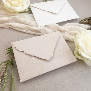 Envelope Aphrodite for Save the Date card, envelope, save the date, handmade paper, design envelope, luxury envelope