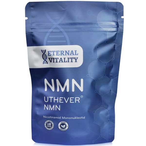 NMN Pulver - 50g - zertifizierte Reinheit - Uthever® Nicotinamid Mononukleotid