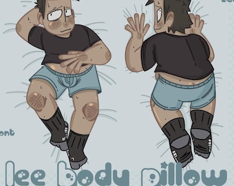 Clinical Trial Lee Body Pillow Keychain
