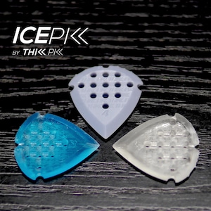 Thick Guitar Pick: World-Class Grip, Control & Precision. IcePicc by ThiccPicc.