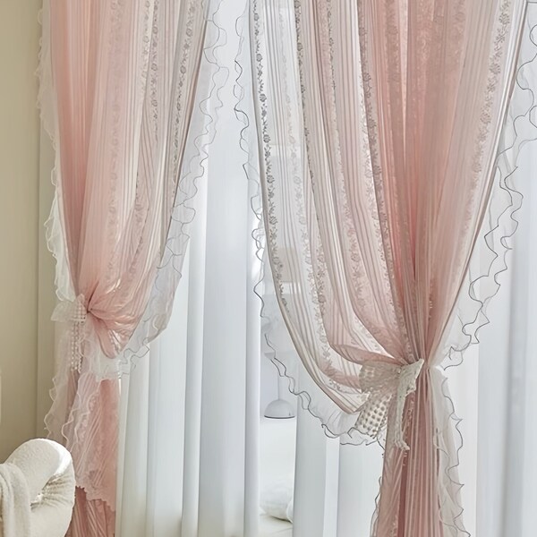 Princess Ruffle Cupboard Curtain