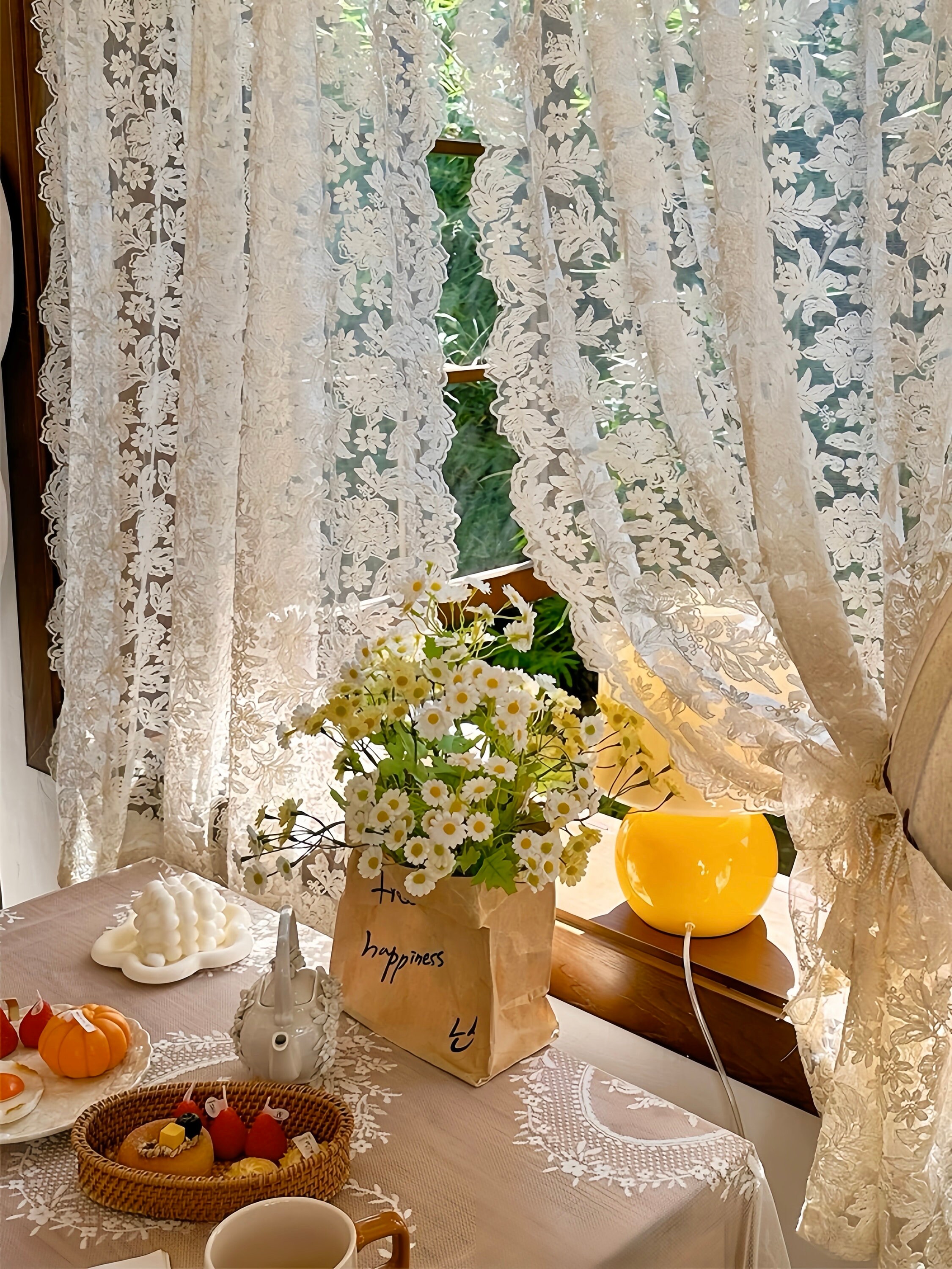 Ikea lace curtains deals