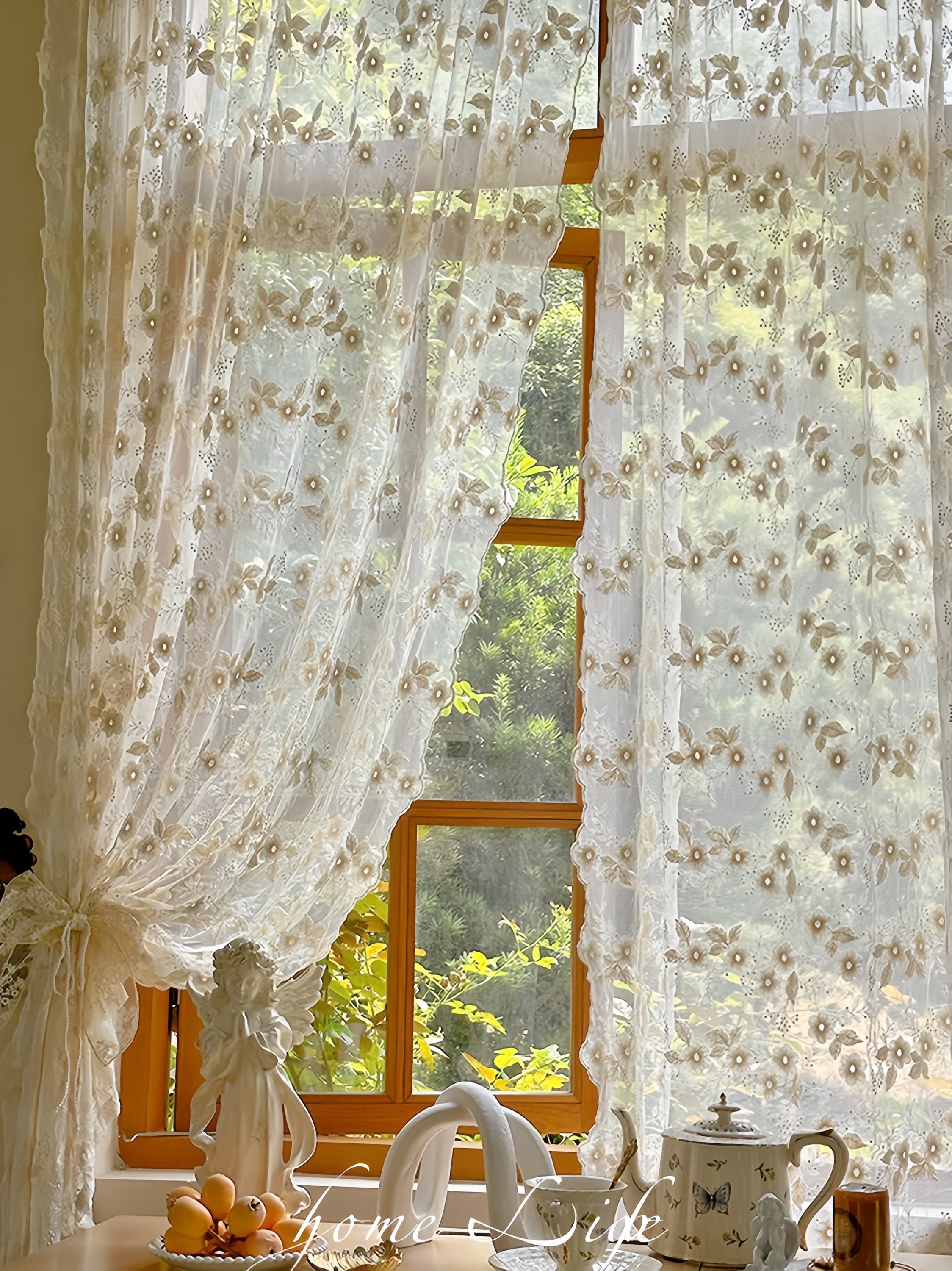Rollo De Tul Tela De Organza Transparente Por Metro - Ideal Para Cortinas, Velos Y Decoración De Bodas Material Decoración Bodas