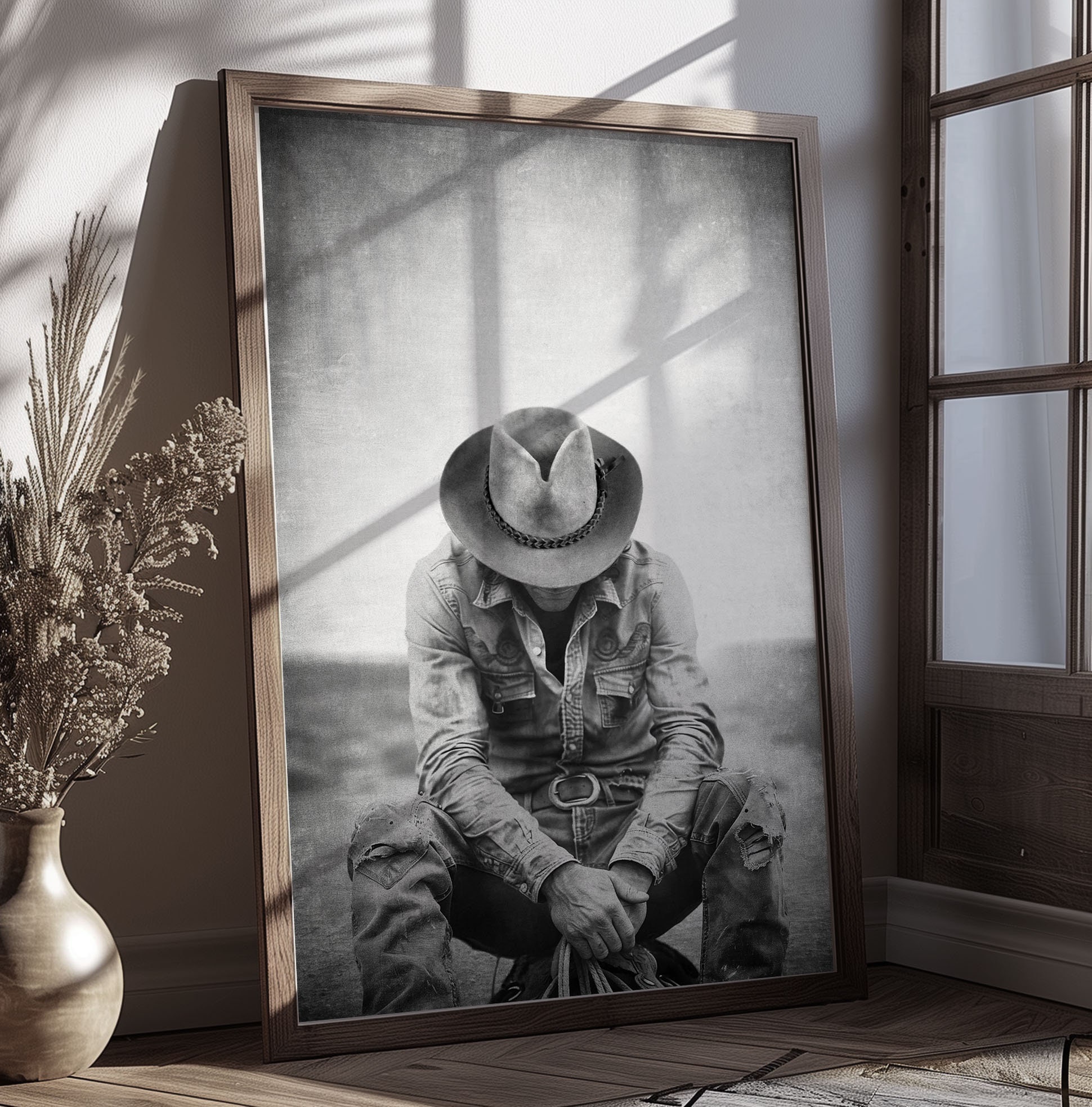 Publicité imprimée vintage cigarette chapeau cowboy homme Publicité imprimée vintage cigarette chapeau cowboy homme