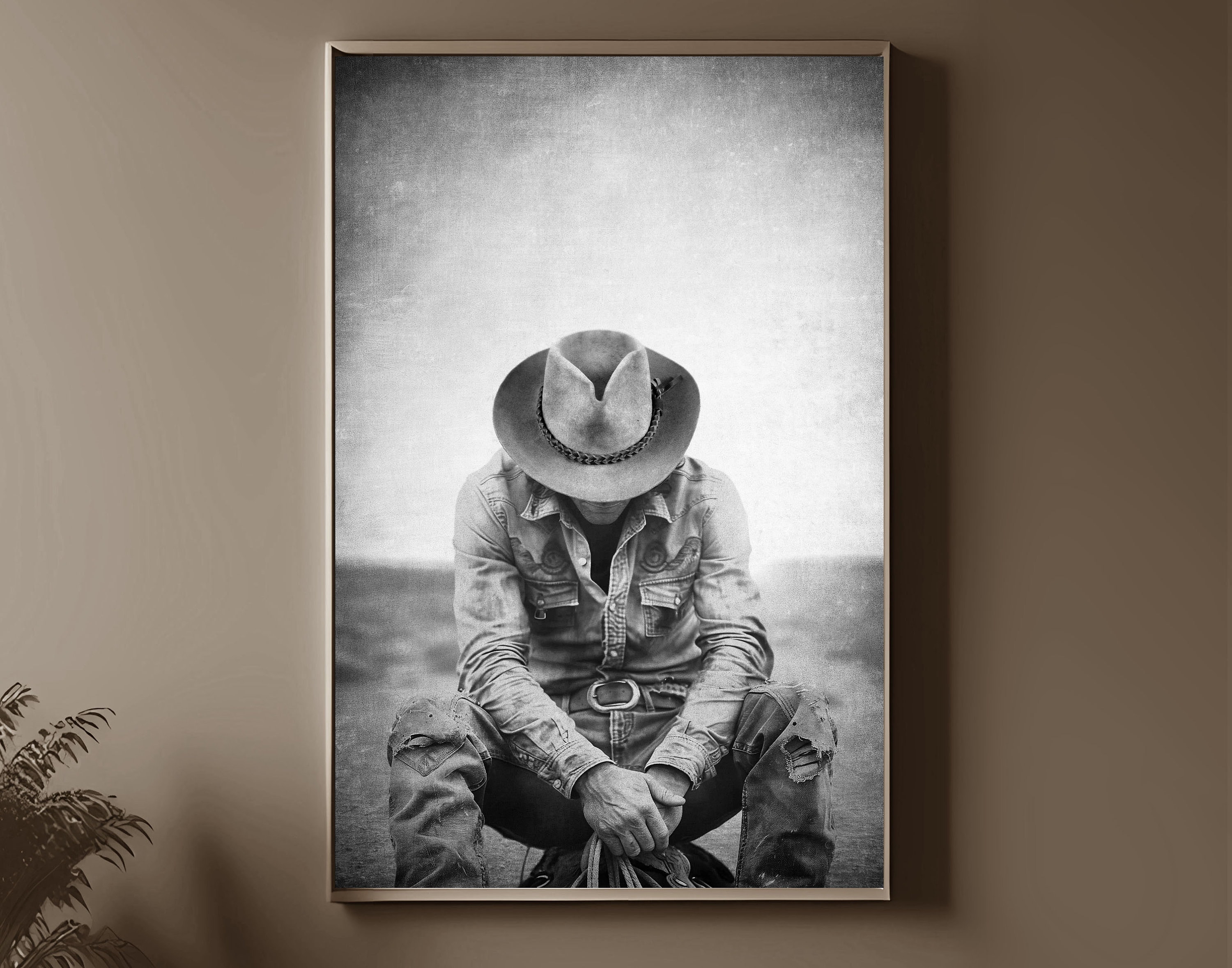 Texas cowboy art Print, wild west rodeo Poster, western vintage style, western bar decor, American Style, Farmhouse Art poster