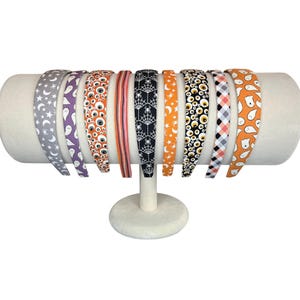 Spooky Halloween Headband: Eyeballs, Ghosts, Spiders, Moons