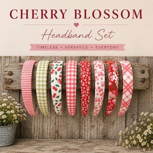 Cherry Headband - Etsy display picture 3