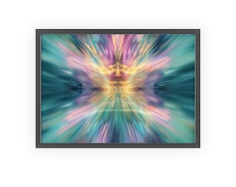 Love and Light | Inspiring & Empowering Manifestation Art Print | Force of Light | High-Frequency Energy Wall Art | Energetic Radiance Art