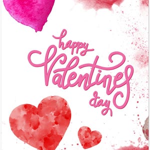 Valentine&#39;s Day greeting card