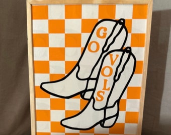 Go Vols Wall Sign