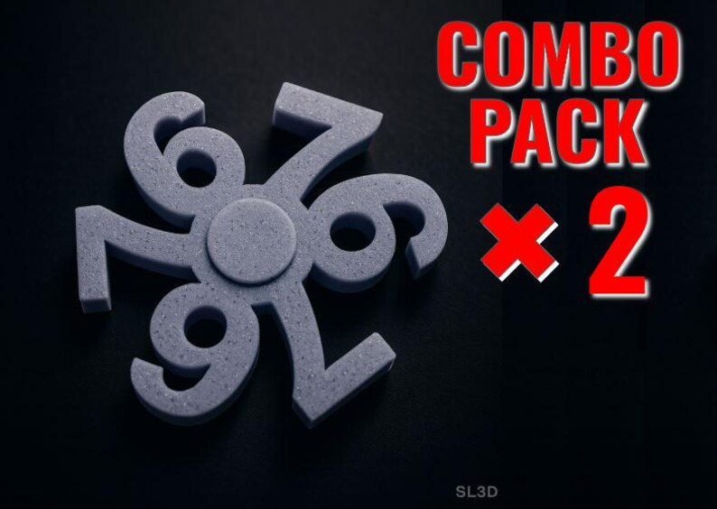 67 Meme Fidget Spinner | Six Seven Toy | 3D Print | Gifts for Kids image 2