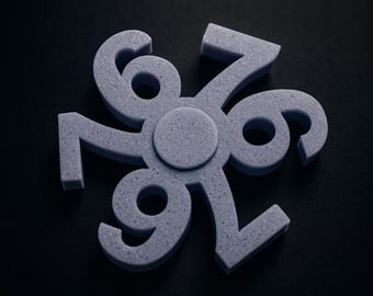 67 Meme Fidget Spinner | Six Seven Toy | 3D Print | Gifts for Kids