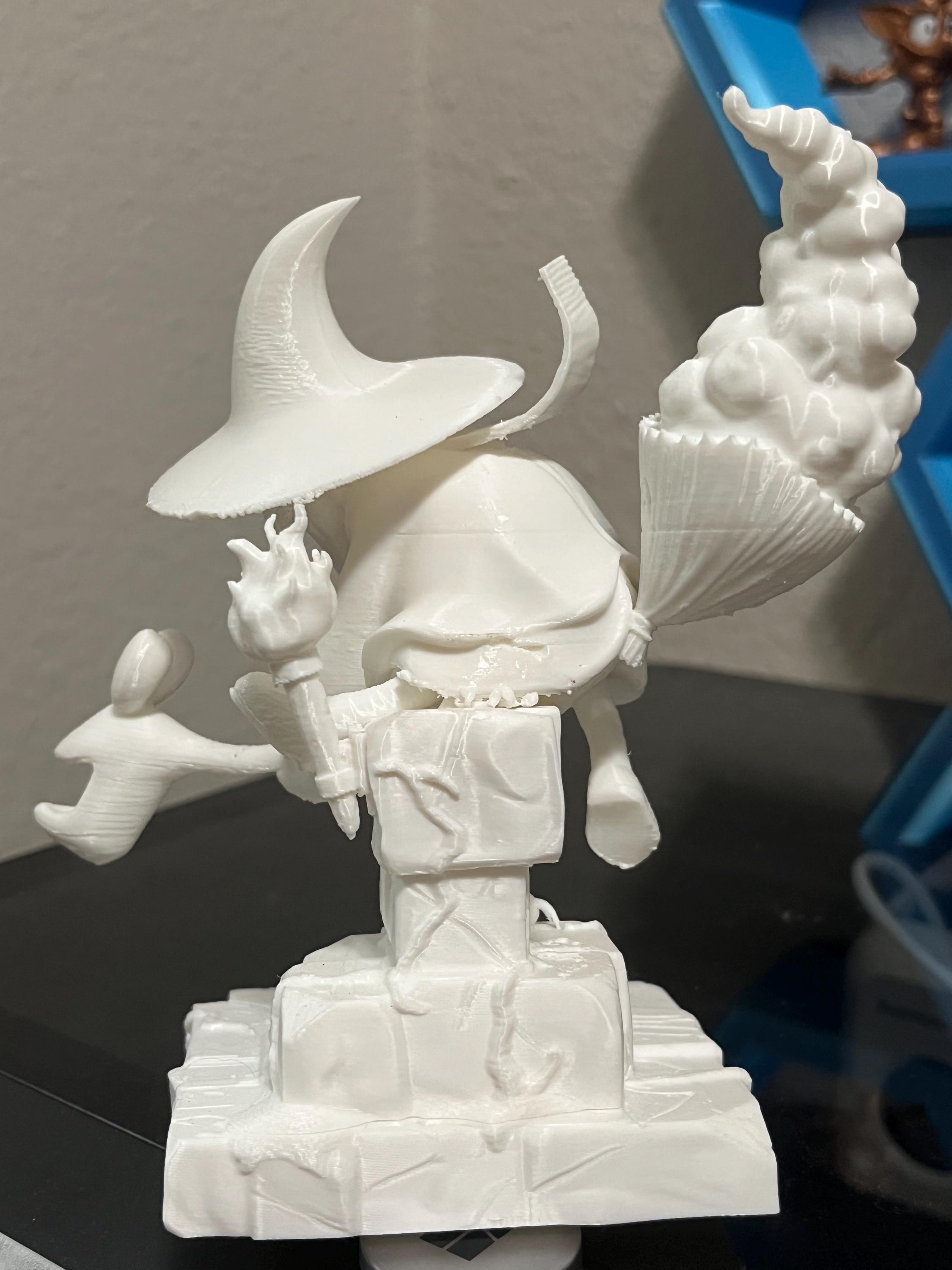 F4F Inspired 3d-printed Grunty Statue Banjo-kazooie - Etsy