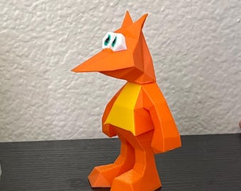 Figurine Jinjo imprimée en 3D : statue inspirée du banjo-kazooie