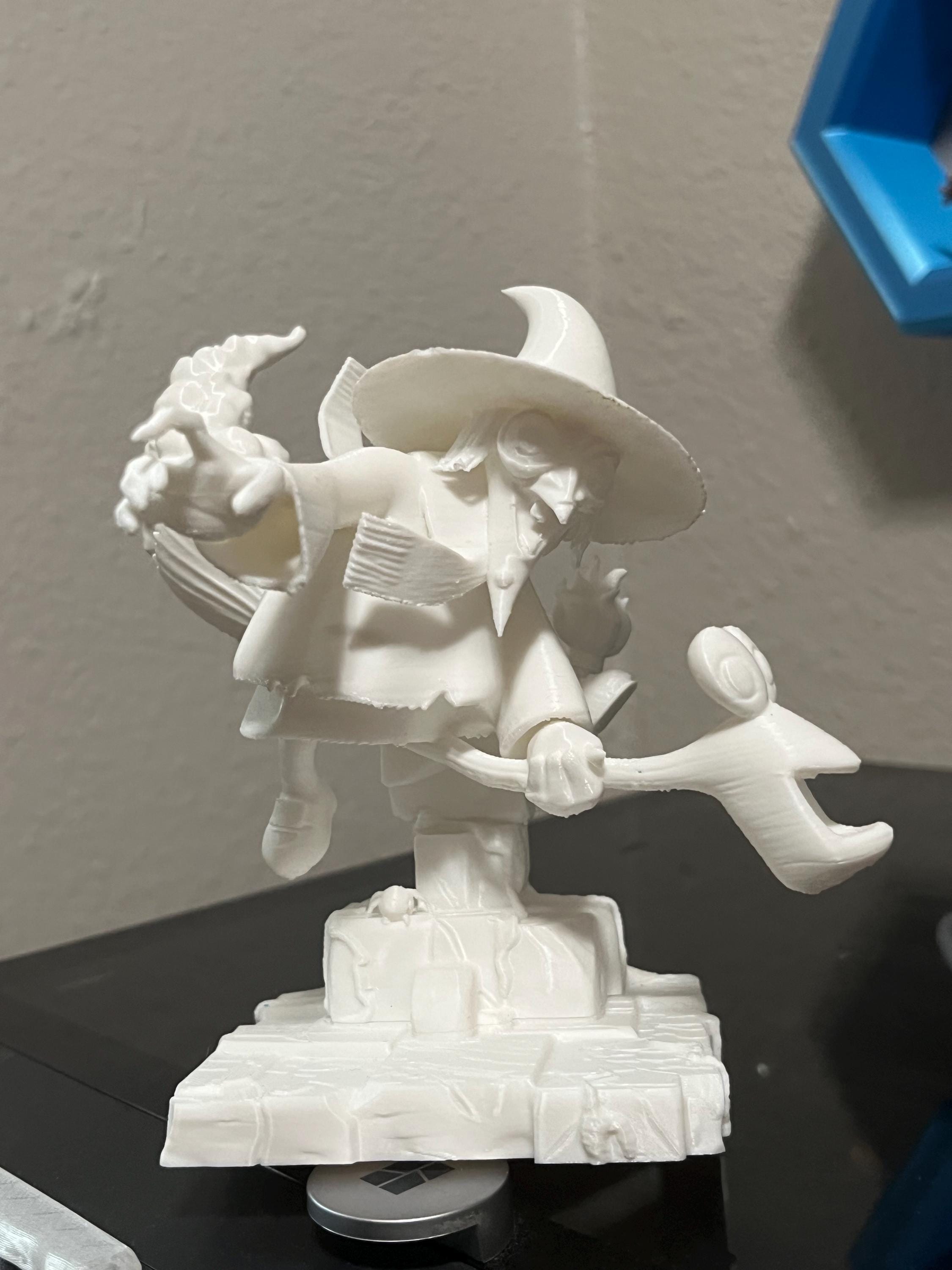 F4F Inspired 3d-printed Grunty Statue Banjo-kazooie - Etsy