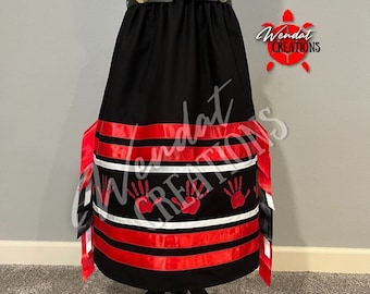 MMIW - Ribbon Skirt w/ pockets & tails (Made to Order)