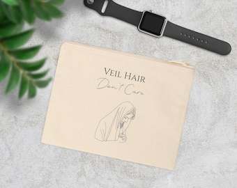 Chapel Veil Canvas Zipper Pouch