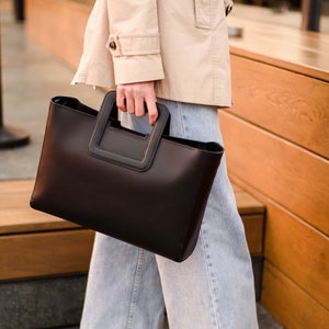 Sac besace en cuir pour femme, sac de travail, sac de voyage, sacoche en cuir, cadeau meilleur ami, sac personnalisé, sac de tous les jours, cadeau d'anniversaire