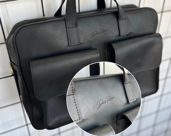Laptoptasche Arbeitstasche FÃ¼r MÃ¤männer Personalisierte Leder