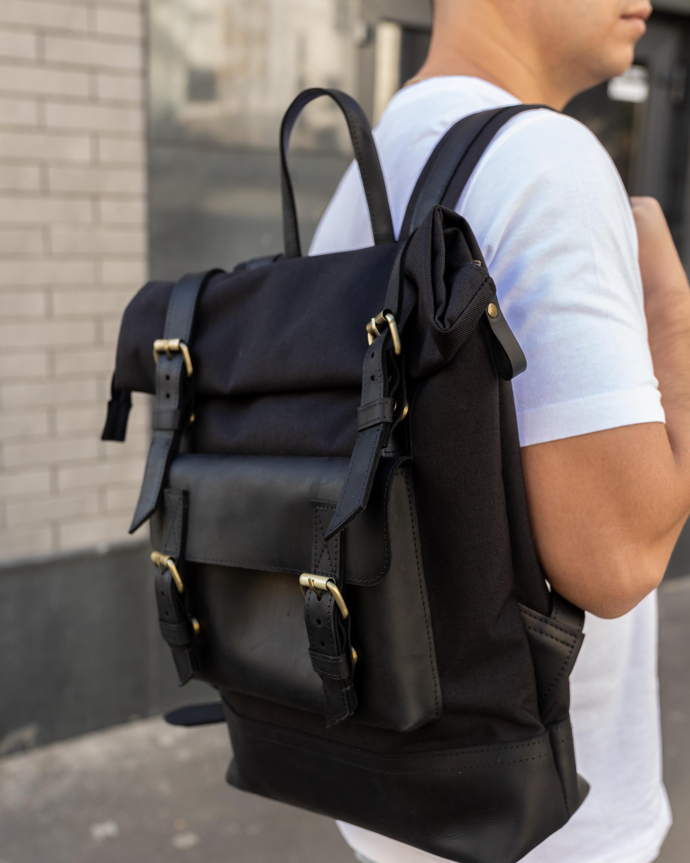 buy gents leather backpack online Men's Pebble Grain Backpack, Caramel / One Baggu | Flat Nubuck Purses & Handbags While the Perfecto features Model:27ITTS76MHF3 *Pre-Order; Est Ship Date Oct 2026*