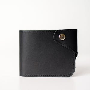 Cartera minimalista de cuero para hombre, cartera con monograma, cartera de cuero auténtico, carteras de mujer, cartera con monograma, cartera para hombre, cartera para efectivo