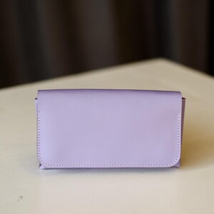 Cartera de mujer personalizada, cartera hecha a mano, cartera de cuero para efectivo, regalo para novia, accesorios de cuero, cartera para mujer, regalo para el día de San Valentín