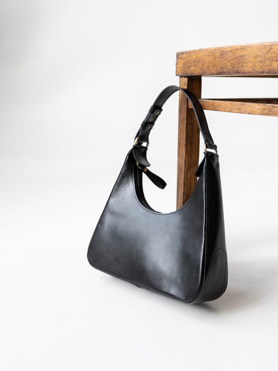 Black Elegant Women Bag, Small Evening Bag, Leather Top  display picture 1