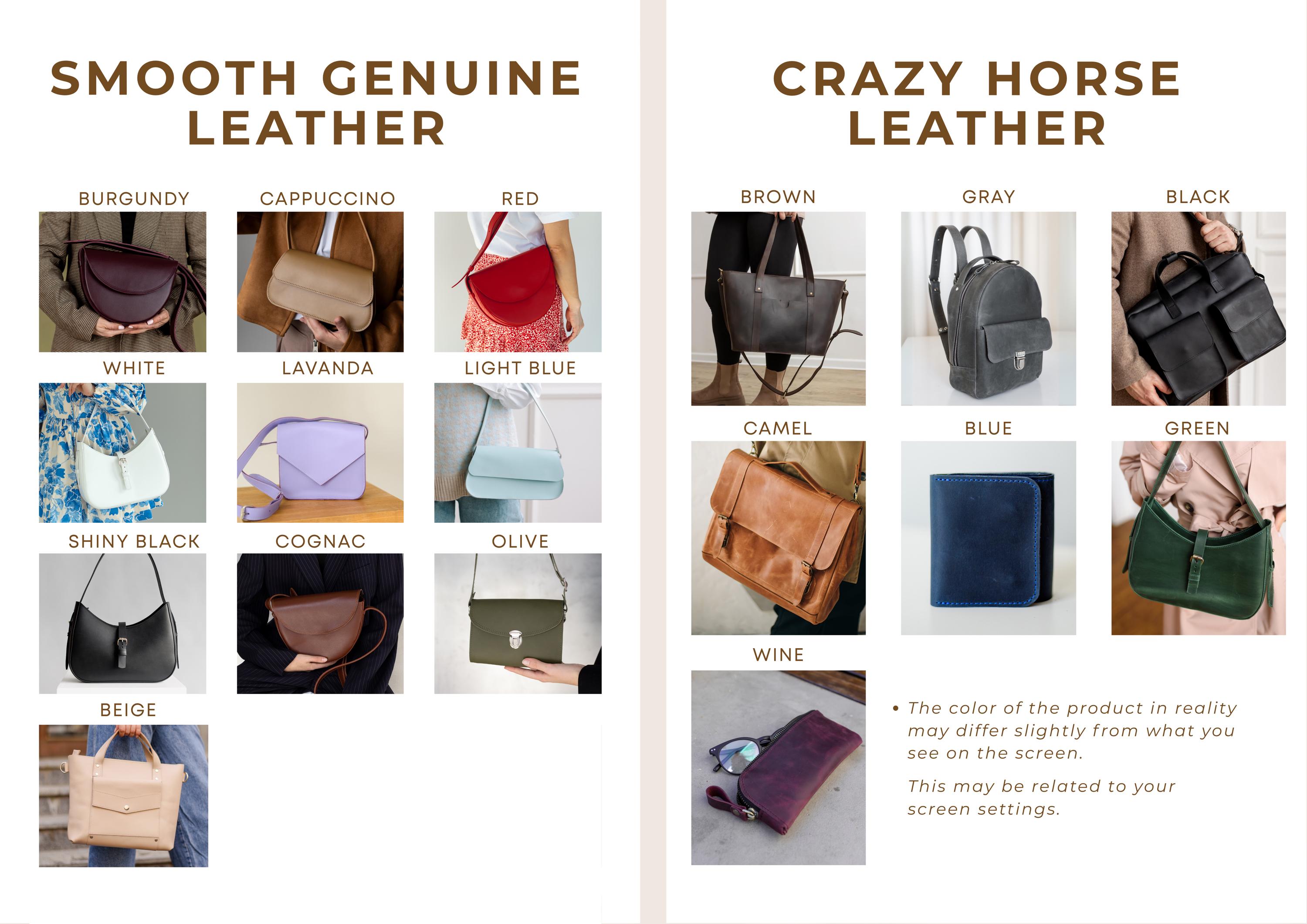 Burgundy Leather Convertible Backpack, Womens Briefcase 