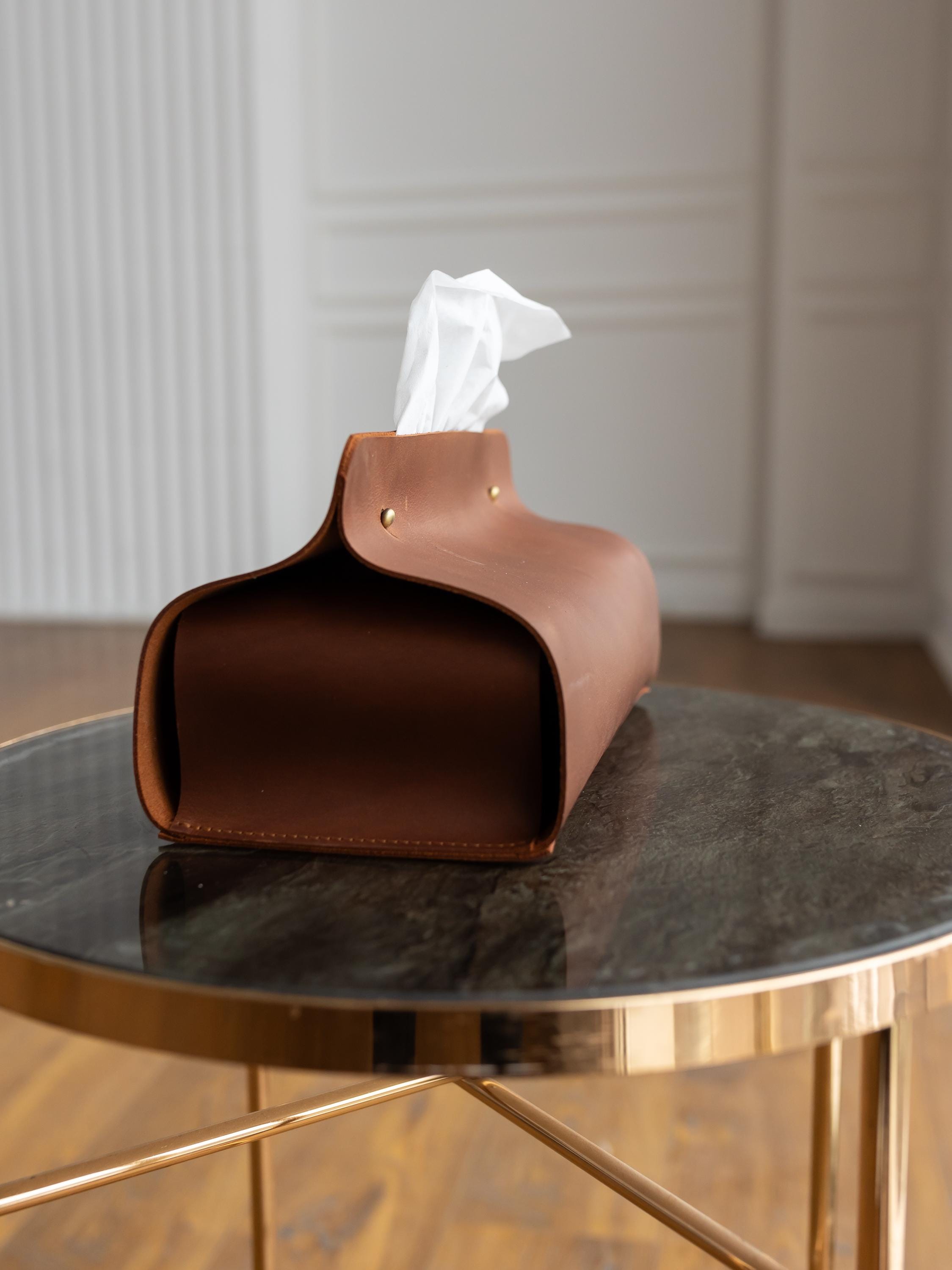 Car Tissue Holder, Kleenex Box Cover, Leather Goods for Home