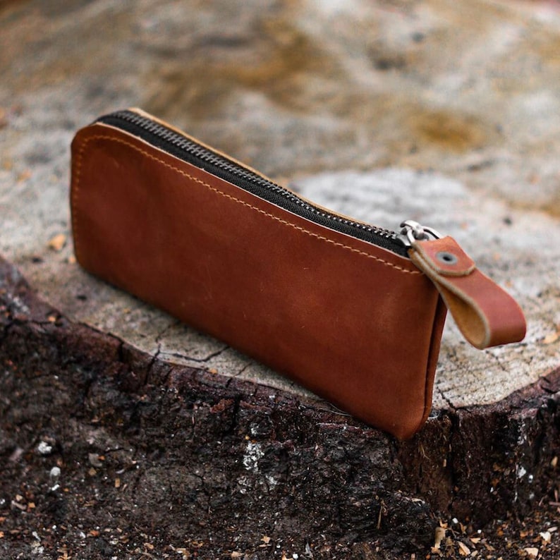 Personalized leather glasses holder, eyeglass sleeve, custom gift for him, leather soft glasses case, gift for husband, leather accessories