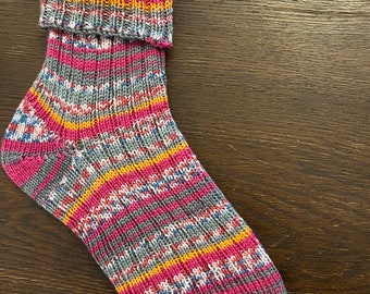 Handgestrickte Socken Gr.40- 41