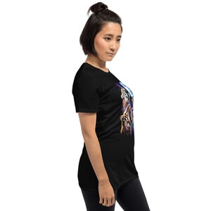 Three Tigers Howling at the Moon 3 Tiger Moon Short-Sleeve Unisex T-Shirt