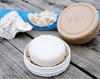 Coral Inspired Travel Soap Box: Eco-Friendly Organic Soap Saver