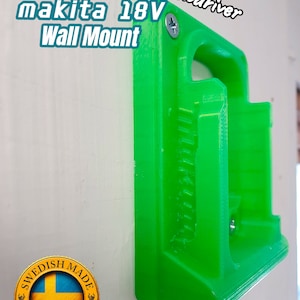 Wall Mount for Makita 18V Low Profile Tool holder For the Workshop and Tool Van