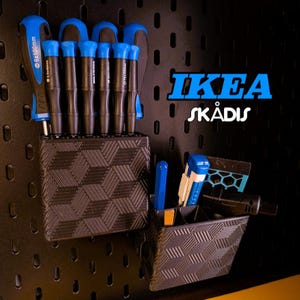 Skadis Hakenleiste von IKEA: Aufbewahrung für Stifte