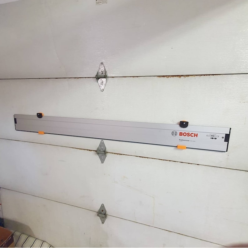 Bosch/mafell Guide Rail Wall Mount for Shop/garage Organizer Tool