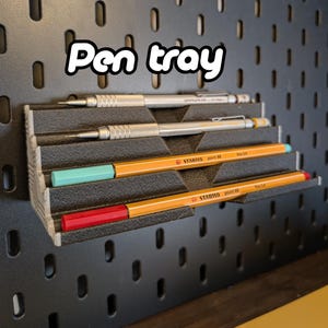 Ikea Skadis Pegboard Stifteablage: Anpassbarer Schreibtisch Organizer
