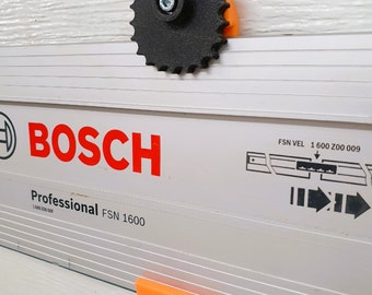 BOSCH Guide Rail Wall Mount for Shop/Garage Organizer Tool Holder/DIY Track Saw Holder/Home Made Track Clamp/Horizontal Storage