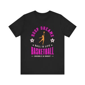 Women&#39;s Basketball Graphic Shirt, Women Sports Lover Gift, Basketball Fan Shirt, Athletic Wear, Women Clothing, Graphic Tee