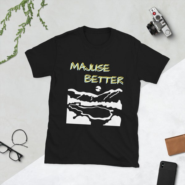 Majusebetter Eifel T-Shirt | Eifel Mundart | Dialekt | oh mein Gott | Geschenk | Kurzärmeliges Unisex-T-Shirt