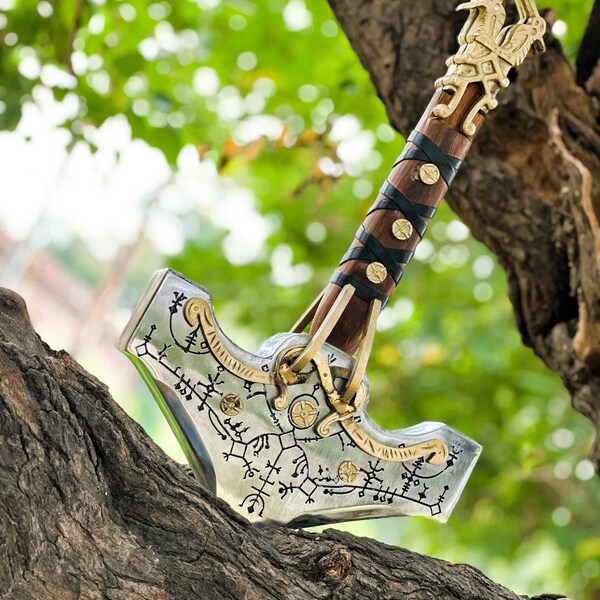 God of War Ragnarok Mjolnir Thor Hammer Cosplay, Vikings Hammer, God of War Thor Hammer, God of War Hammer, God of War Christmas Gift, USA